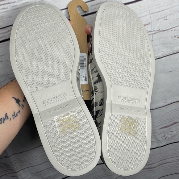 NWT Sperry Original Authentic Flat Boat Slides Sz 9 Camouflage! - Picture 5 of 7